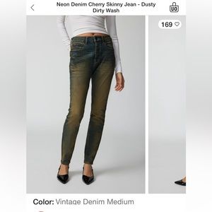 Neon Vintage Denim Medium Women's Jeans size 33